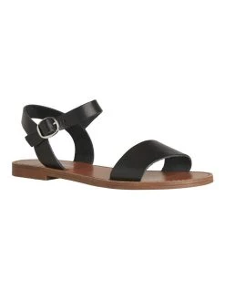 New ✔️ Windsor Smith Bondi Black Leather 🩴 Sandal ✨ -Women Shoes shop 198254530 2 720x928