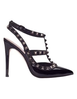 Best deal 🔥 Pink Inc Saint Black Patent Pump 🧨