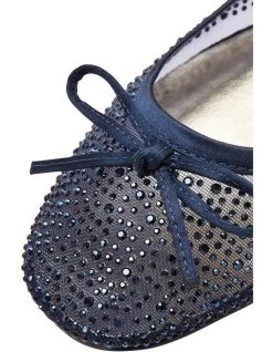 Best Sale 💯 Alan Pinkus A.P.Too Twinkle Navy Silk Pump 🧨 -Women Shoes shop 373438180 4 720x928