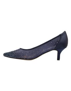 Brand new 💯 Alan Pinkus SPRITZ BRIGHT NAVY SATIN PUMP 🔔 -Women Shoes shop 474467860 3 720x928
