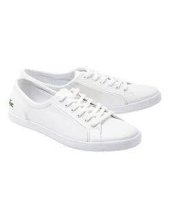 Discount 💯 Lacoste Lancelle White Leather Lace-Up 👟 Sneaker 👍 -Women Shoes shop 475508710 2 2 720x928