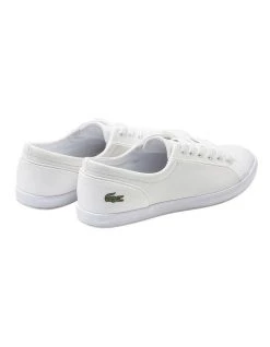 Discount 💯 Lacoste Lancelle White Leather Lace-Up 👟 Sneaker 👍 -Women Shoes shop 475508710 3 720x928