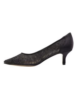 Best Sale ✔️ Alan Pinkus Spritz Black Satin Pump 🔔 -Women Shoes shop 567613900 3 720x928