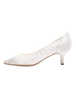 Promo 🌟 Alan Pinkus Spritz Ivory Satin Pump 🔥 -Women Shoes shop 567613990 3 720x928