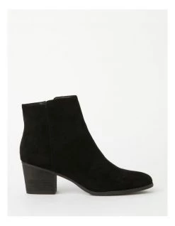 Brand new 🧨 Miss Shop Holly Black Heeled Ankle Boot ⭐