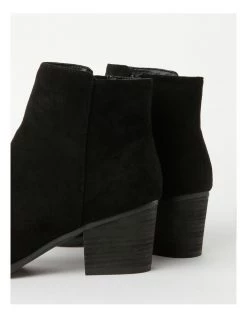 Brand new 🧨 Miss Shop Holly Black Heeled Ankle Boot ⭐ -Women Shoes shop 579374740 4 720x928