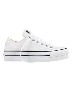 Hot Sale ๐ Converse Chuck Taylor All Star Lift White Canvas Low Top ๐ Sneaker ๐