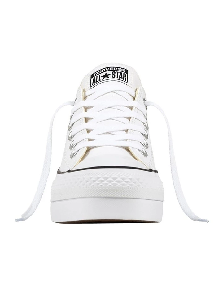 Hot Sale 👍 Converse Chuck Taylor All Star Lift White Canvas Low Top 👟 Sneaker 😉 2 Hot Sale 👍 Converse Chuck Taylor All Star Lift White Canvas Low Top 👟 Sneaker 😉 - Image 2