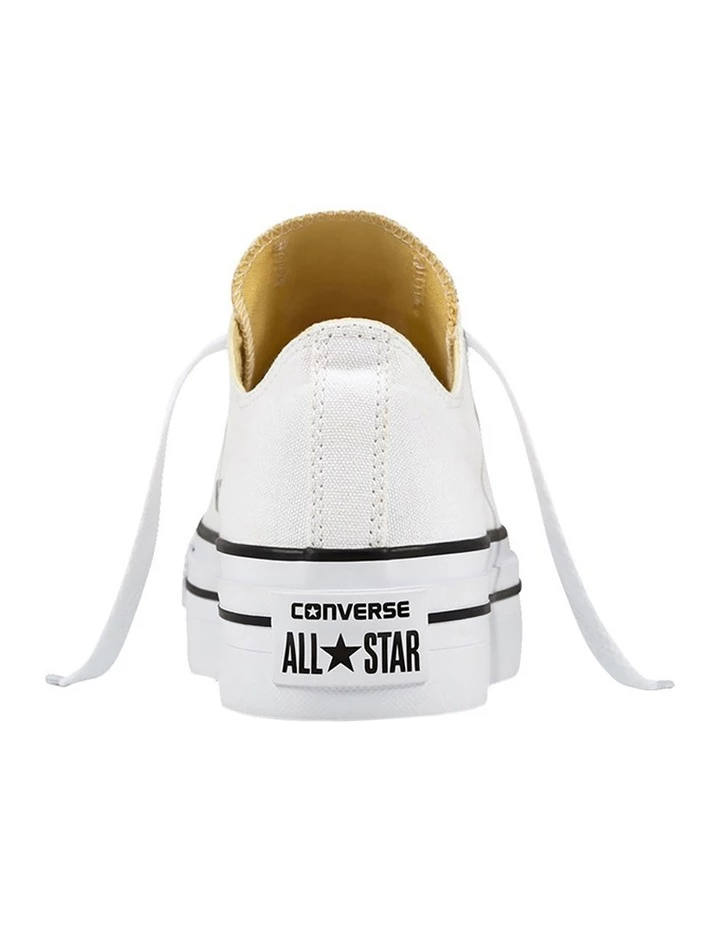 Hot Sale 👍 Converse Chuck Taylor All Star Lift White Canvas Low Top 👟 Sneaker 😉 3 Hot Sale 👍 Converse Chuck Taylor All Star Lift White Canvas Low Top 👟 Sneaker 😉 - Image 3