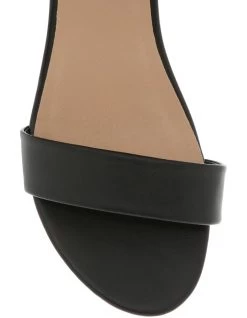 Best deal 😀 Miss Shop Bridgette Black Wedged Low Heeled 🩴 Sandal ⌛