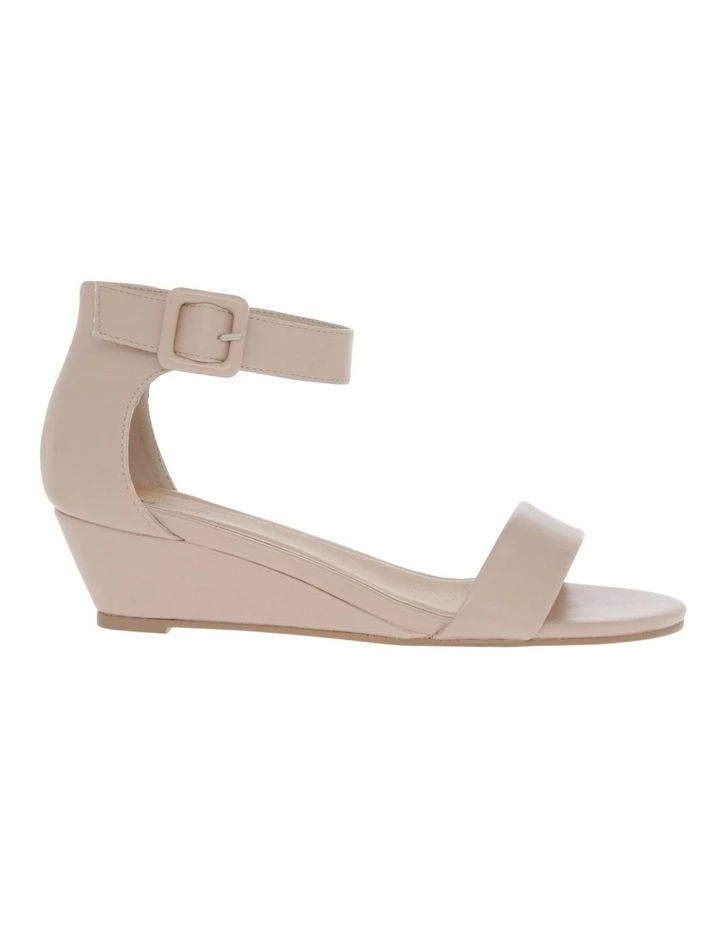 New 🛒 Miss Shop Bridgette Blush Wedged Low Heeled 🩴 Sandal 🥰 3 New 🛒 Miss Shop Bridgette Blush Wedged Low Heeled 🩴 Sandal 🥰 - Image 3
