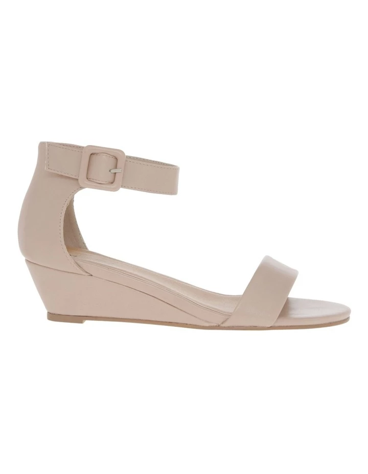 New 🛒 Miss Shop Bridgette Blush Wedged Low Heeled 🩴 Sandal 🥰 4 New 🛒 Miss Shop Bridgette Blush Wedged Low Heeled 🩴 Sandal 🥰 - Image 4