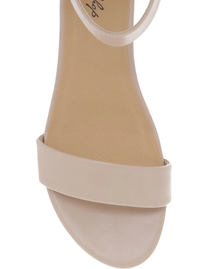 New 🛒 Miss Shop Bridgette Blush Wedged Low Heeled 🩴 Sandal 🥰 2 New 🛒 Miss Shop Bridgette Blush Wedged Low Heeled 🩴 Sandal 🥰 - Image 2