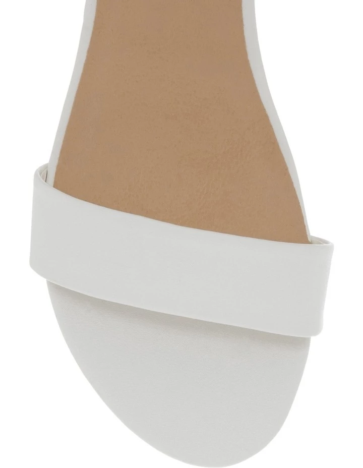 Wholesale π Miss Shop Bridgette White Wedged Low Heeled π©΄ Sandal π 1 Wholesale π Miss Shop Bridgette White Wedged Low Heeled π©΄ Sandal π