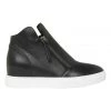 Top 10 👍 Zazou Cane Black Leather Wedged 👟 Sneaker 😉