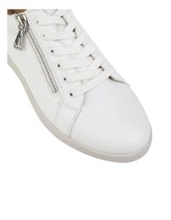Outlet ⌛ Hush Puppies Mimosa White Zip Up 👟 Sneaker 🔔 -Women Shoes shop 638518060 4 720x928 1