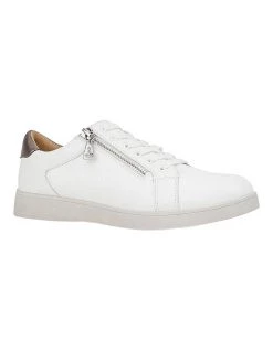 Outlet ⌛ Hush Puppies Mimosa White Zip Up 👟 Sneaker 🔔 -Women Shoes shop 638518060 5 720x928 1