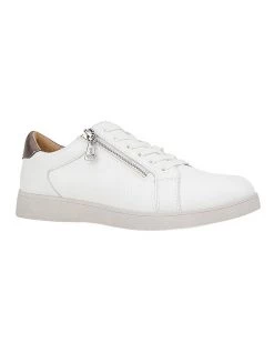 Outlet ⌛ Hush Puppies Mimosa White Zip Up 👟 Sneaker 🔔 -Women Shoes shop 638518060 5 720x928