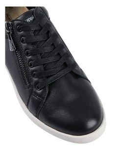 Flash Sale 🔥 Hush Puppies Mimosa Black Zip Up 👟 Sneaker 😀 -Women Shoes shop 638518150 4 720x928 1