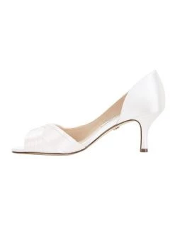 Outlet 🔔 NINA Contesa Ivory Satin Pump ✨ -Women Shoes shop 641063350 3 720x928