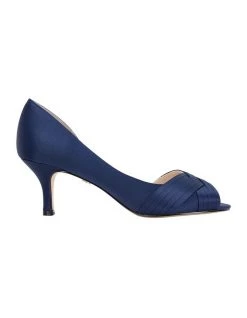 Budget โญ NINA Contesa New Navy Satin Pump โ๏ธ