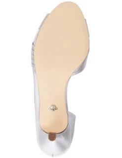Hot Sale 💯 NINA Contesa Silver Satin Pump ⭐ -Women Shoes shop 641063530 6 720x928