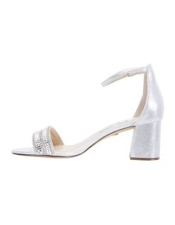 Budget 😉 NINA Elenora True Silver Suedette 🩴 Sandal ⌛ -Women Shoes shop 641064340 3 720x928