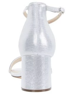 Budget 😉 NINA Elenora True Silver Suedette 🩴 Sandal ⌛ -Women Shoes shop 641064340 4 720x928