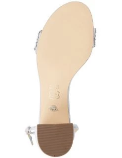 Budget 😉 NINA Elenora True Silver Suedette 🩴 Sandal ⌛ -Women Shoes shop 641064340 6 720x928