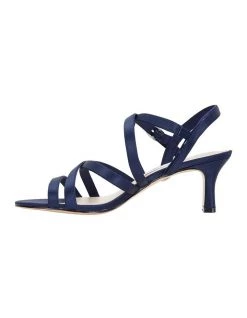 Best Pirce 🥰 NINA Genaya New Navy Satin 🩴 Sandal 💯 -Women Shoes shop 641064430 3 720x928
