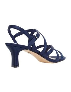 Best Pirce 🥰 NINA Genaya New Navy Satin 🩴 Sandal 💯 -Women Shoes shop 641064430 5 720x928