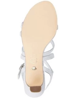 Deals 😍 NINA Genaya Silver Ref Suede 🩴 Sandal 🎁 -Women Shoes shop 641064520 6 720x928