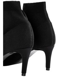 Discount ⌛ Tony Bianco Gwen Black Sock Knit Boot 🔔 -Women Shoes shop 663270040 4 720x928