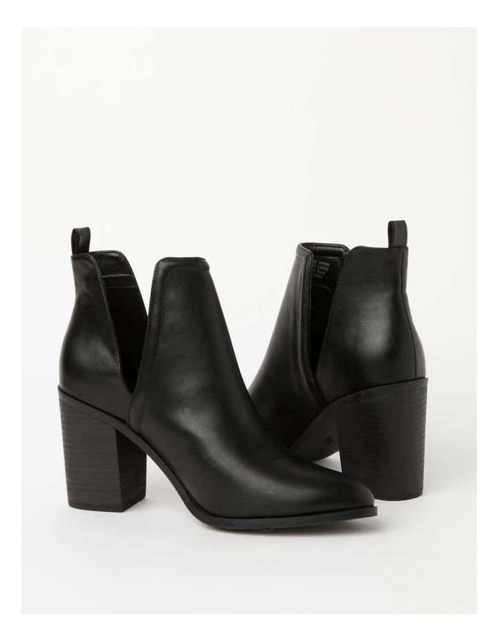 Cheap 🤩 Miss Shop Willow Black Heeled Ankle Boot ✔️ 2 Cheap 🤩 Miss Shop Willow Black Heeled Ankle Boot ✔️ - Image 2