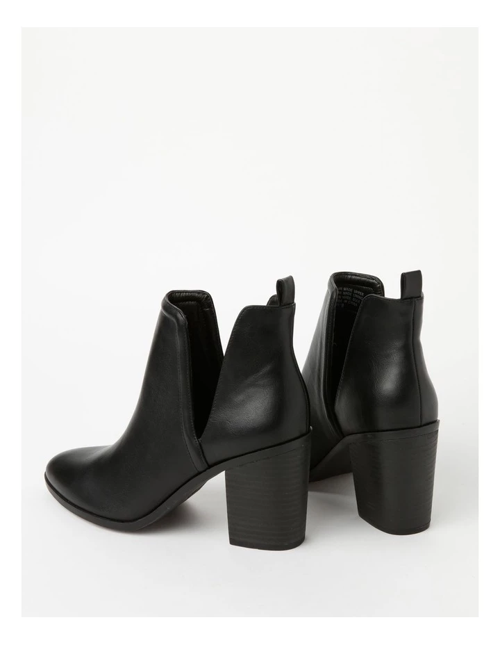 Cheap 🤩 Miss Shop Willow Black Heeled Ankle Boot ✔️ 3 Cheap 🤩 Miss Shop Willow Black Heeled Ankle Boot ✔️ - Image 3