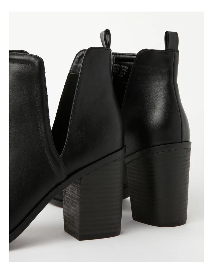 Cheap 🤩 Miss Shop Willow Black Heeled Ankle Boot ✔️ 5 Cheap 🤩 Miss Shop Willow Black Heeled Ankle Boot ✔️ - Image 5