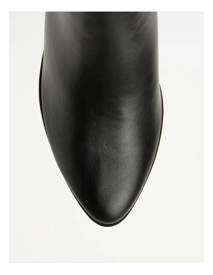 Cheap 🤩 Miss Shop Willow Black Heeled Ankle Boot ✔️ 6 Cheap 🤩 Miss Shop Willow Black Heeled Ankle Boot ✔️ - Image 6