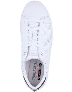 Top 10 🔥 Skechers Hi-Lite Perf-ect White Leather 👟 Sneaker 🎁 -Women Shoes shop 672843160 4 720x928