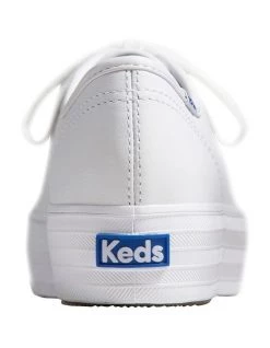 Best reviews of ⌛ Keds Triple Kick White Leather Flatform 👟 Sneaker 👍 -Women Shoes shop 675174880 4 720x928