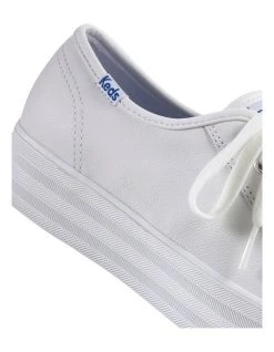 Best reviews of ⌛ Keds Triple Kick White Leather Flatform 👟 Sneaker 👍 -Women Shoes shop 675174880 5 720x928