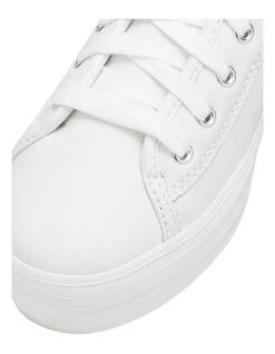 Best reviews of ⌛ Keds Triple Kick White Leather Flatform 👟 Sneaker 👍 -Women Shoes shop 675174880 6 720x928