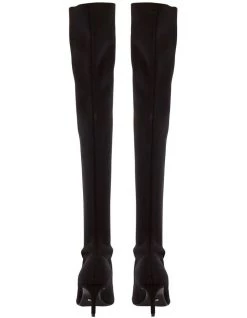 Wholesale 😀 Tony Bianco Gracie Black Sock Knit 🥾 Boots 😍 -Women Shoes shop 680223520 4 720x928