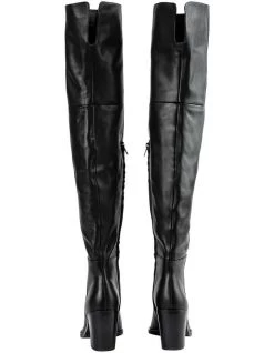 Best deal 💯 Tony Bianco Stefani Black Como Long 🥾 Boots 👏 -Women Shoes shop 681107500 4 1 720x928