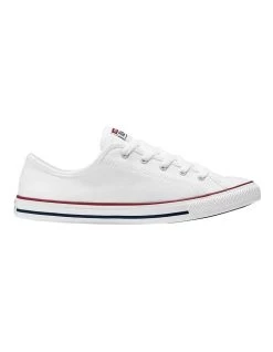 New 🌟 Converse Chuck Taylor All Star Dainty White Low Top 👟 Sneaker 🎁