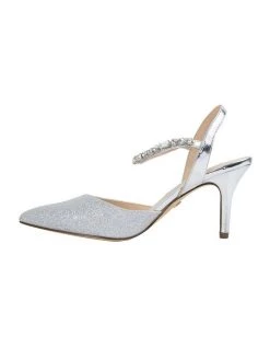 Deals 😉 Alan Pinkus Tonya Silver Baby Glitter Pump 🧨 -Women Shoes shop 698003740 4 720x928