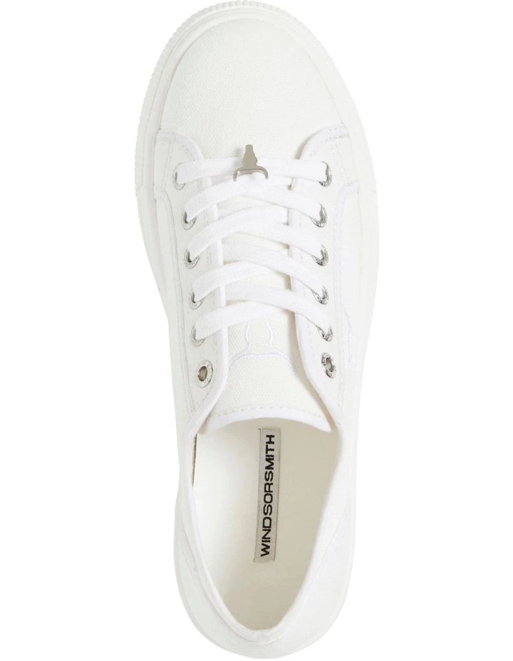 Cheapest β Windsor Smith Ruby White Canvas Platform π Sneaker βοΈ 4 Cheapest β Windsor Smith Ruby White Canvas Platform π Sneaker βοΈ - Image 4