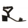 Cheapest ⭐ Verali Ezra Black Block Heel 🩴 Sandal 🎉