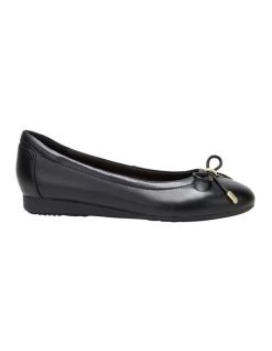 Cheap 🌟 Hush Puppies The Ballet Black Leather Flats ⌛ -Women Shoes shop 729067870 5 720x928