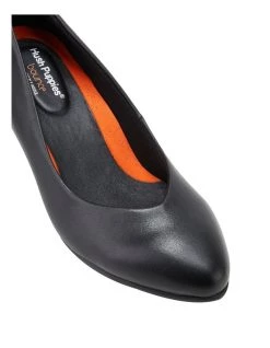 Cheapest 👍 Hush Puppies The Point Black Leather Heeled 👟 Shoes ⭐ -Women Shoes shop 729068410 4 720x928