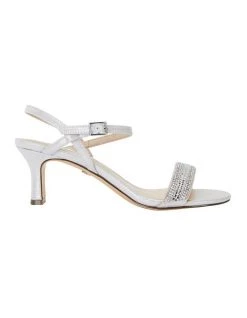 Budget ๐ NINA Noela True Silver Ref Suedette ๐ฉด Sandal โญ